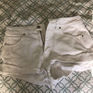 Kendall and Kylie white shirts. Size 26.